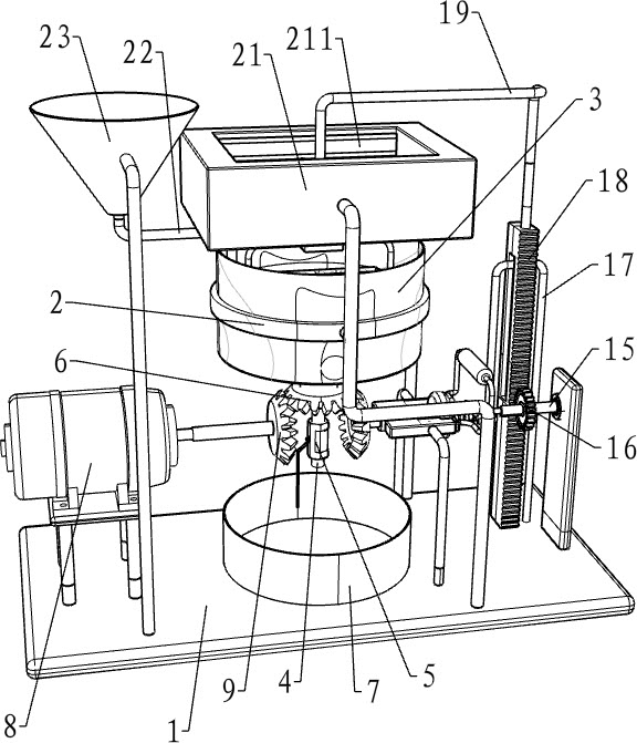 Medical nursing instrument disinfection apparatus