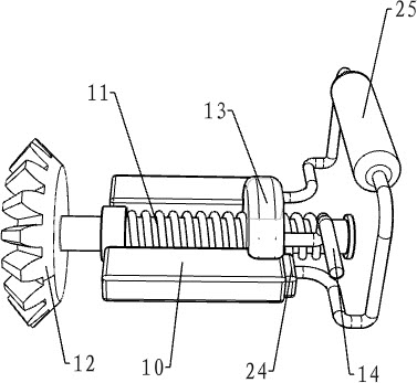 Medical nursing instrument disinfection apparatus