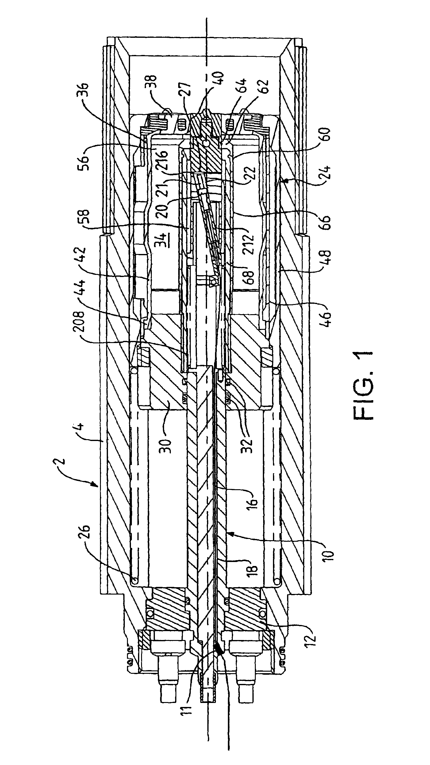 Connector for making an optical connection underwater