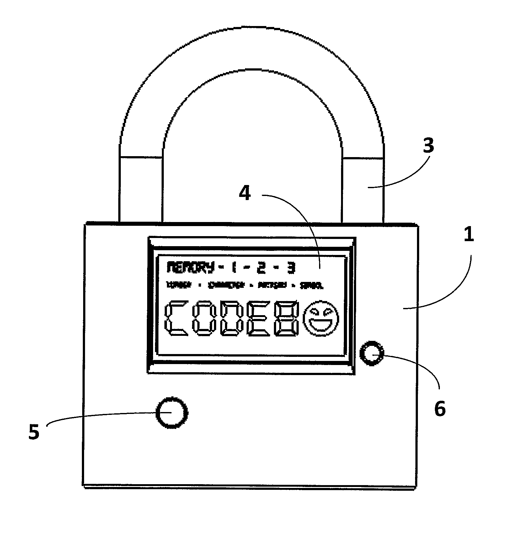 Electronic combination lock