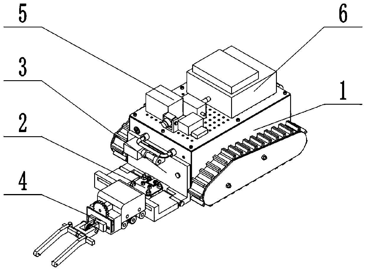 Ultrasonic phased array weld joint detection magnetic adsorption wall-climbing robot and working method thereof