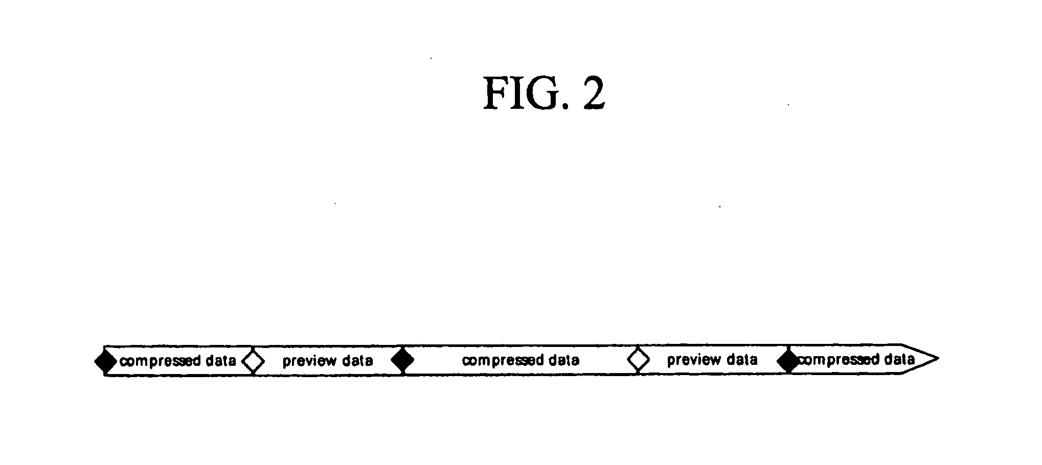 System and method for enabling the fast extraction of interleaved image data