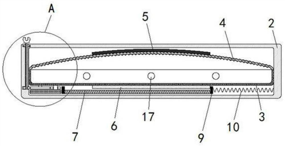 Endocrine dyscrasia postoperative wound anti-infection nursing device