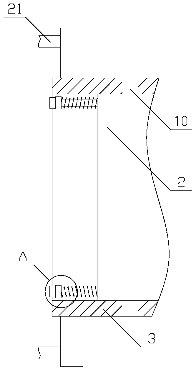 Heat dissipation type laser equipment with dust removal function for entertainment venues