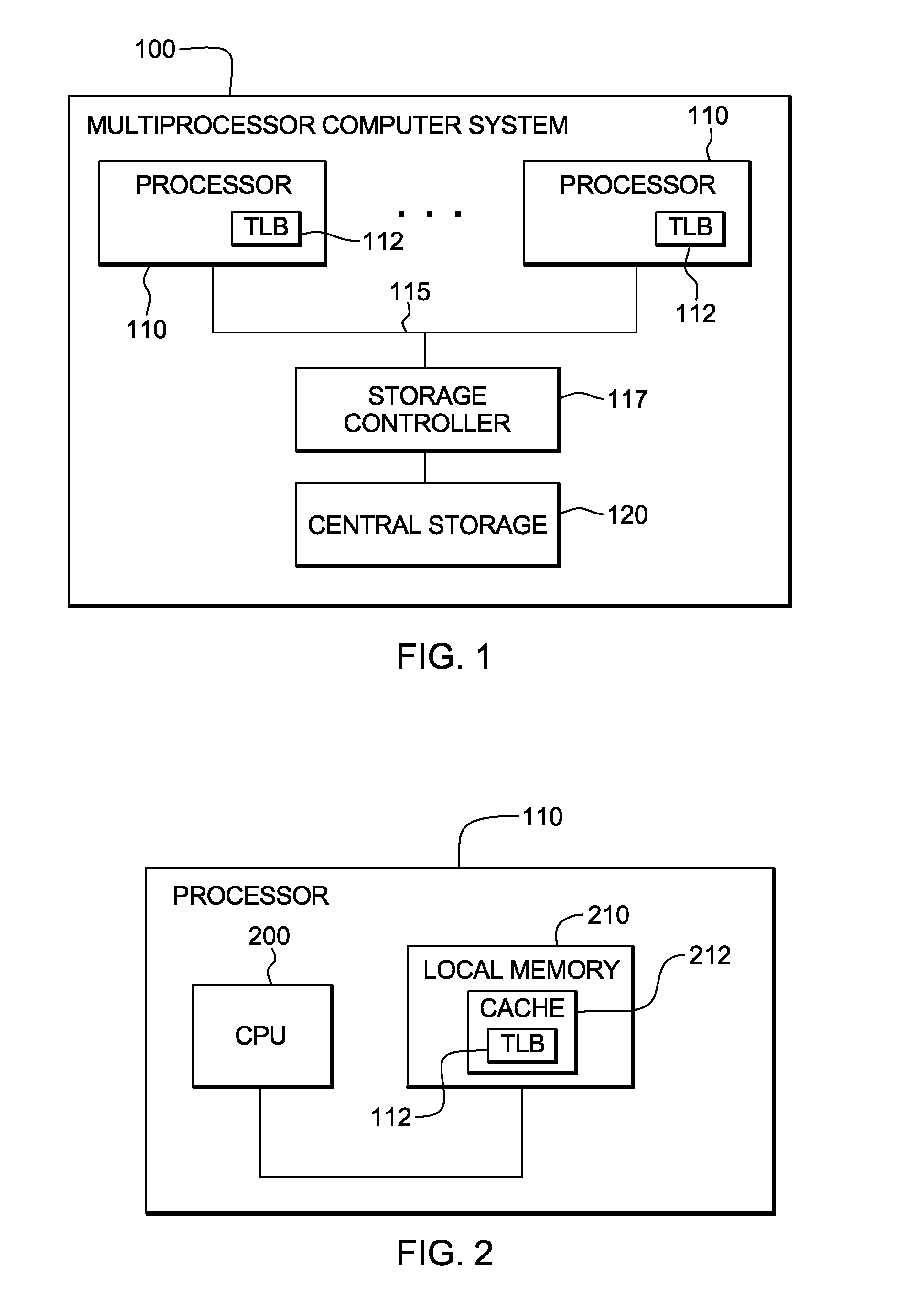 Page invalidation processing with setting of storage key to predefined value
