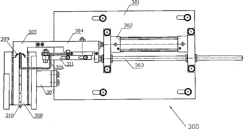 Fully automatic metal stretching and molding production line