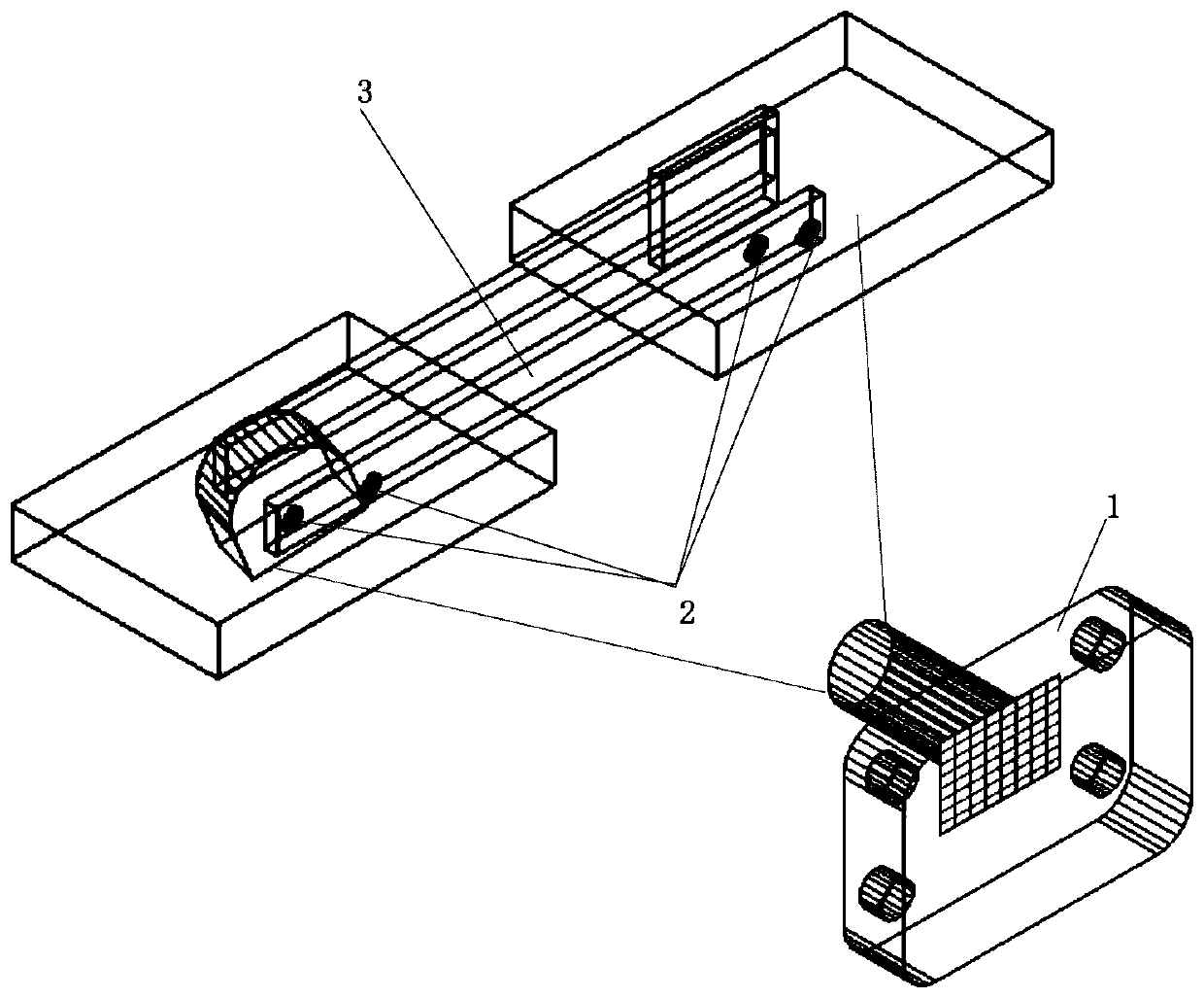 Pose detection method, system, medium and device for grounding knife switch in switch cabinet