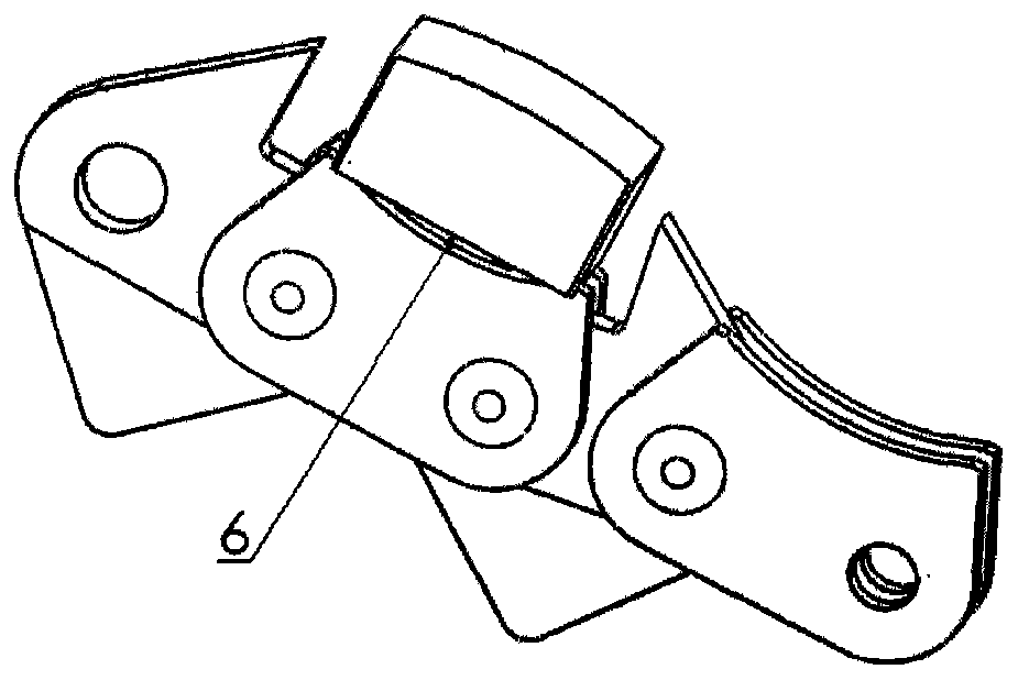 Manufacturing method of diamond saw chain