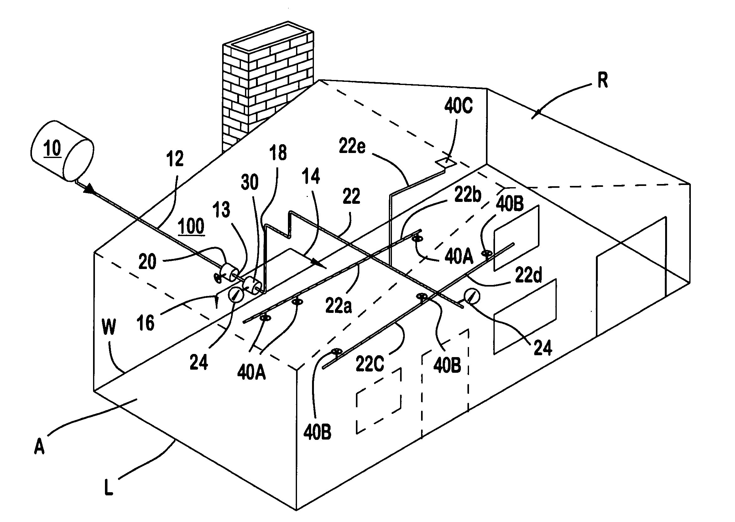 Non-interlock, preaction residential dry sprinkler fire protection system with a releasing control panel