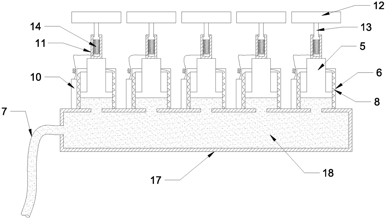 Automatic mechanical clamp device and clamping method