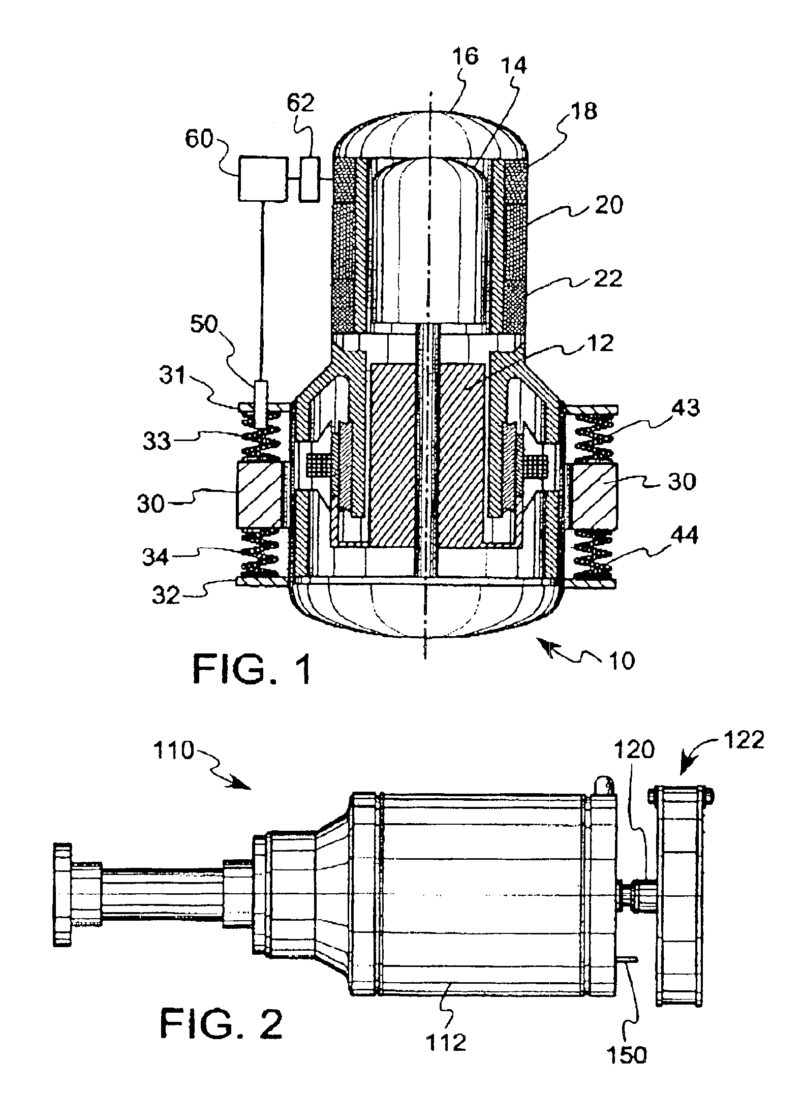 Controller for reducing excessive amplitude of oscillation of free piston