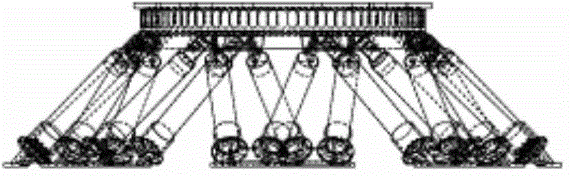 Damping pipe support type damping adapter