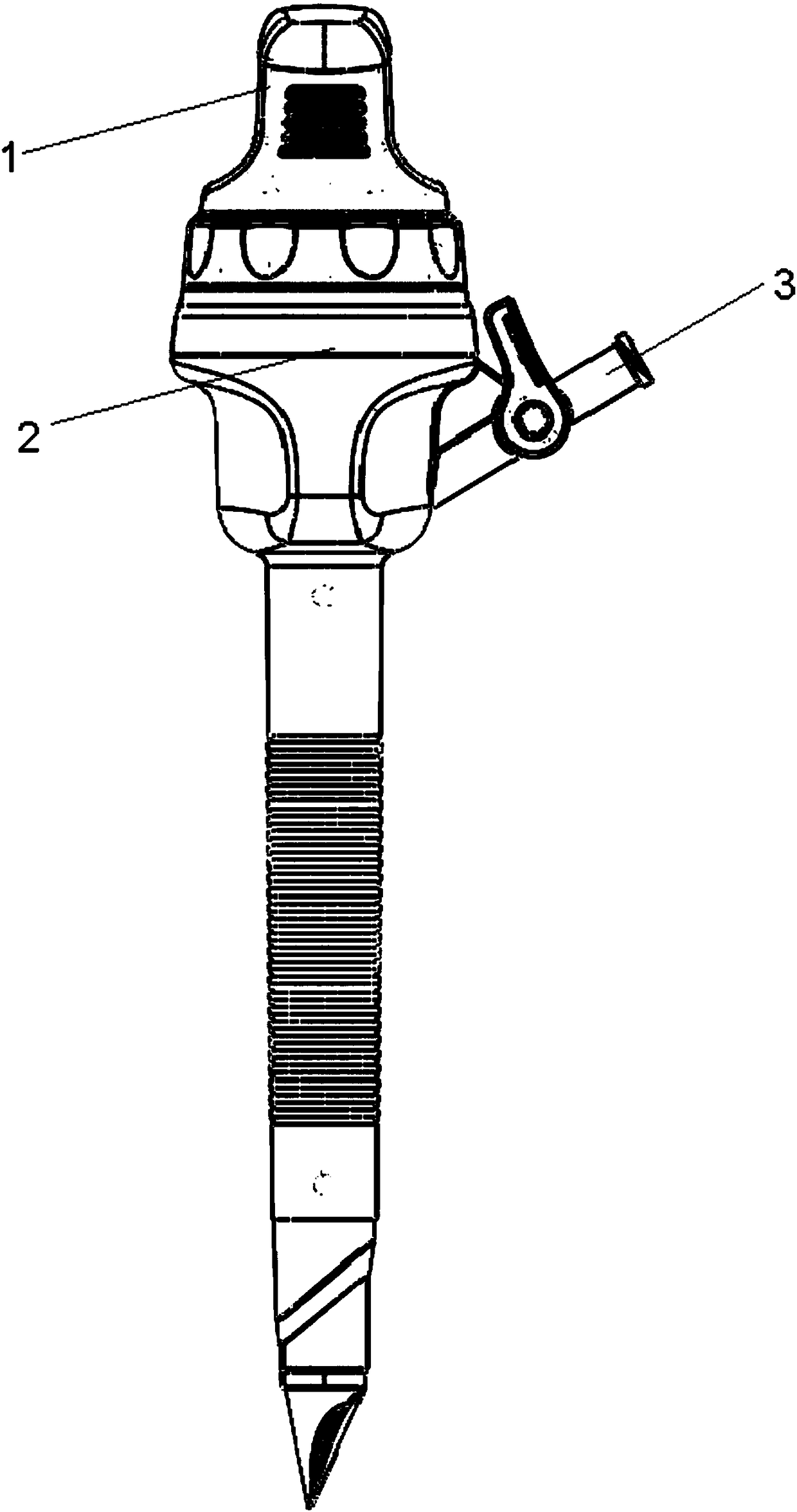 Laparoscope puncture outfit device