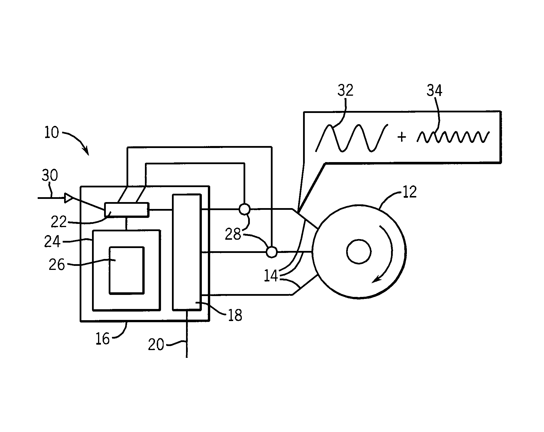 Permanent magnet motor with stator-based saliency for position sensorless drive