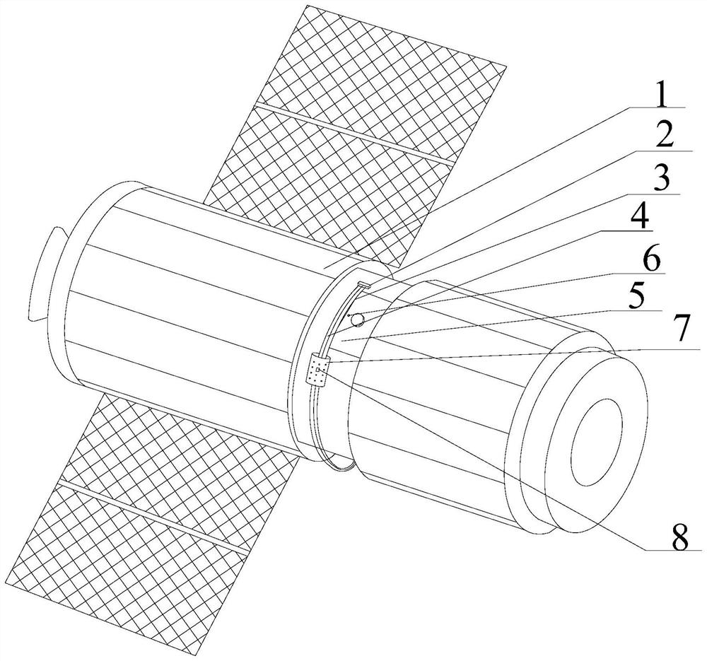 A cell cryopreservation device applied to the space station