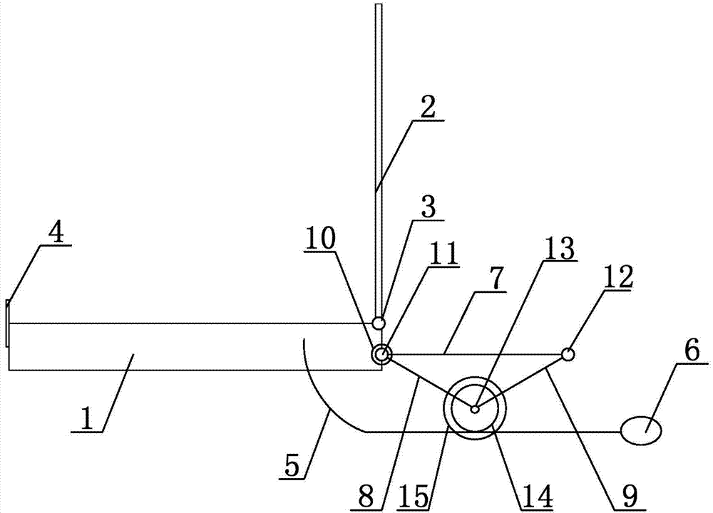 Cable pull-up type blood pressure instrument