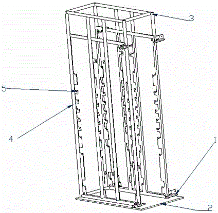 A method for assembling and installing an express cabinet