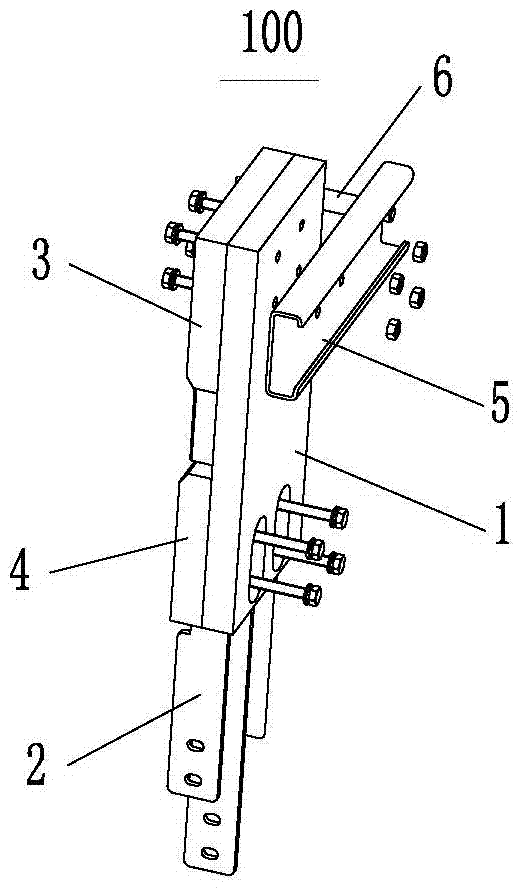 Connector and electrical connection device with the connector