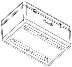 Tool box capable of being used as desk