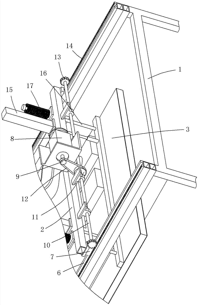 Mattress cotton pasting manipulator