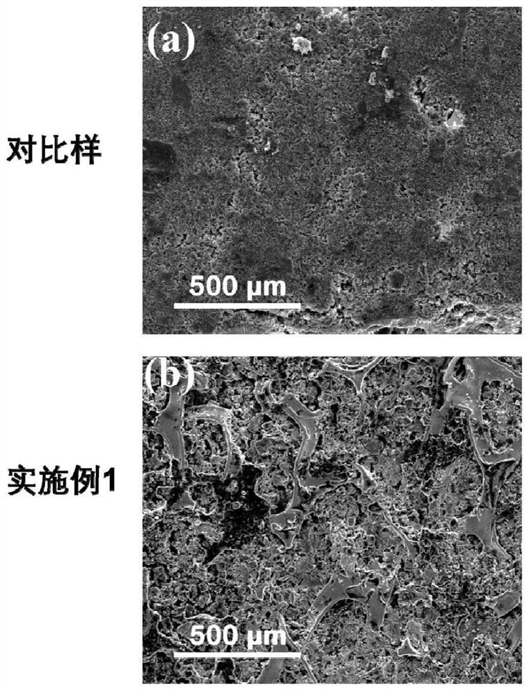 Three-dimensional porous material containing lithium alloy skeleton network and preparation method thereof, and composite lithium negative electrode material and a preparation method thereof
