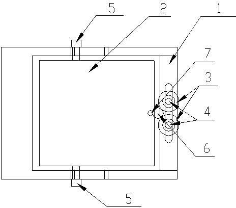 Edge chamfering device and chamfering method of a circular blade