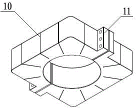 Servo-pressure contact device for overlarge current primary current-carrying conductor