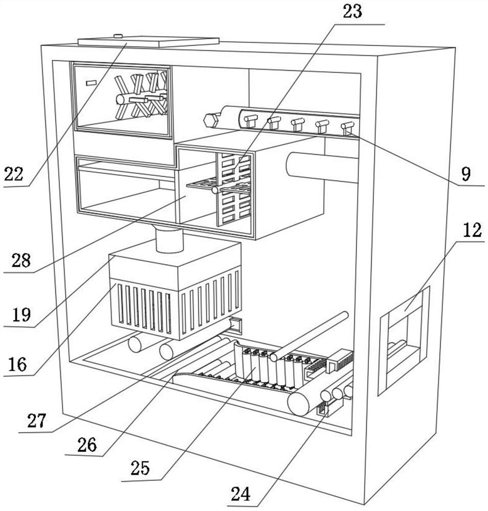 Extrusion shaping device for production of polystyrene decoration strip