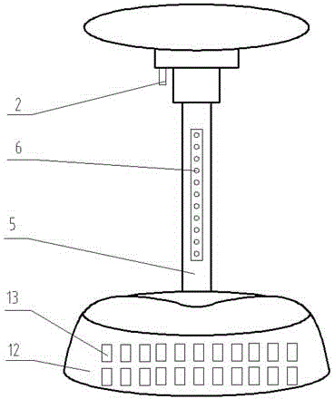 Magnetic suspension earth-moon system demonstration device