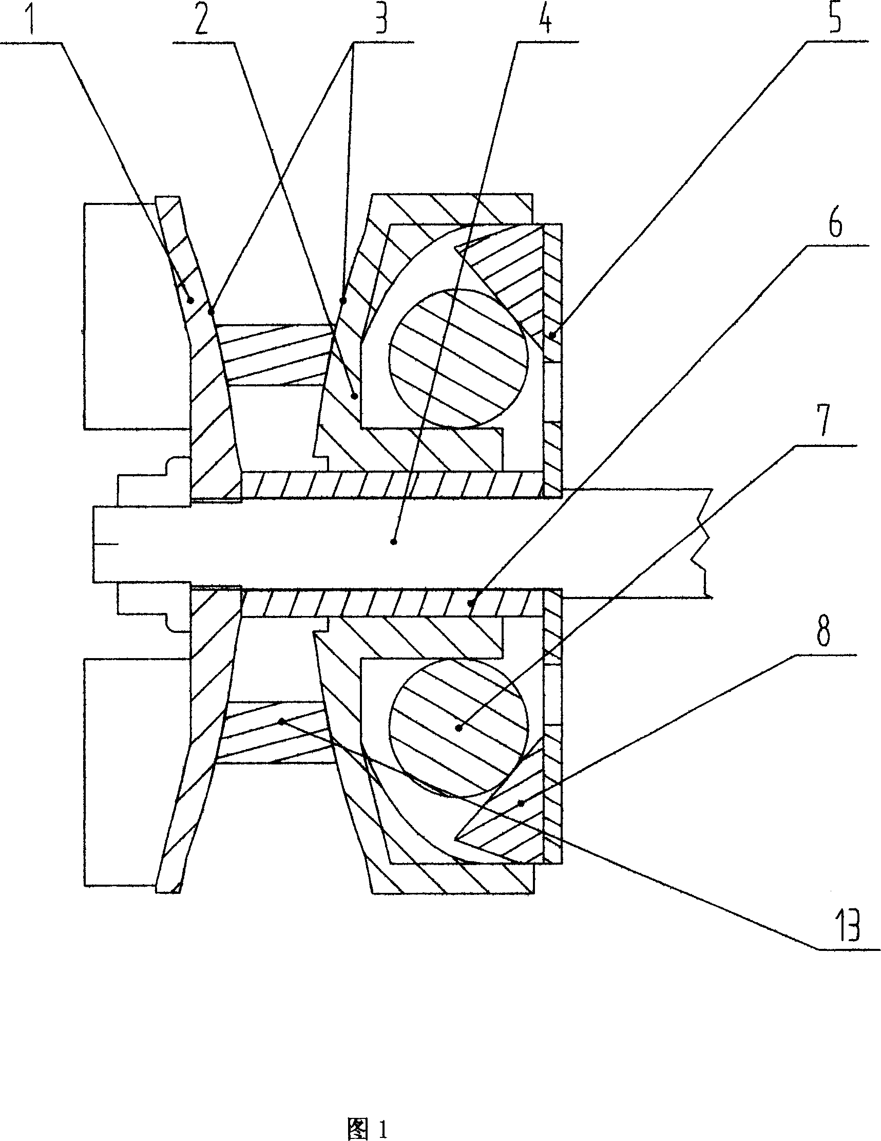 Stepless self-balancing variable speed drive disk unit of pedal type motorcycle