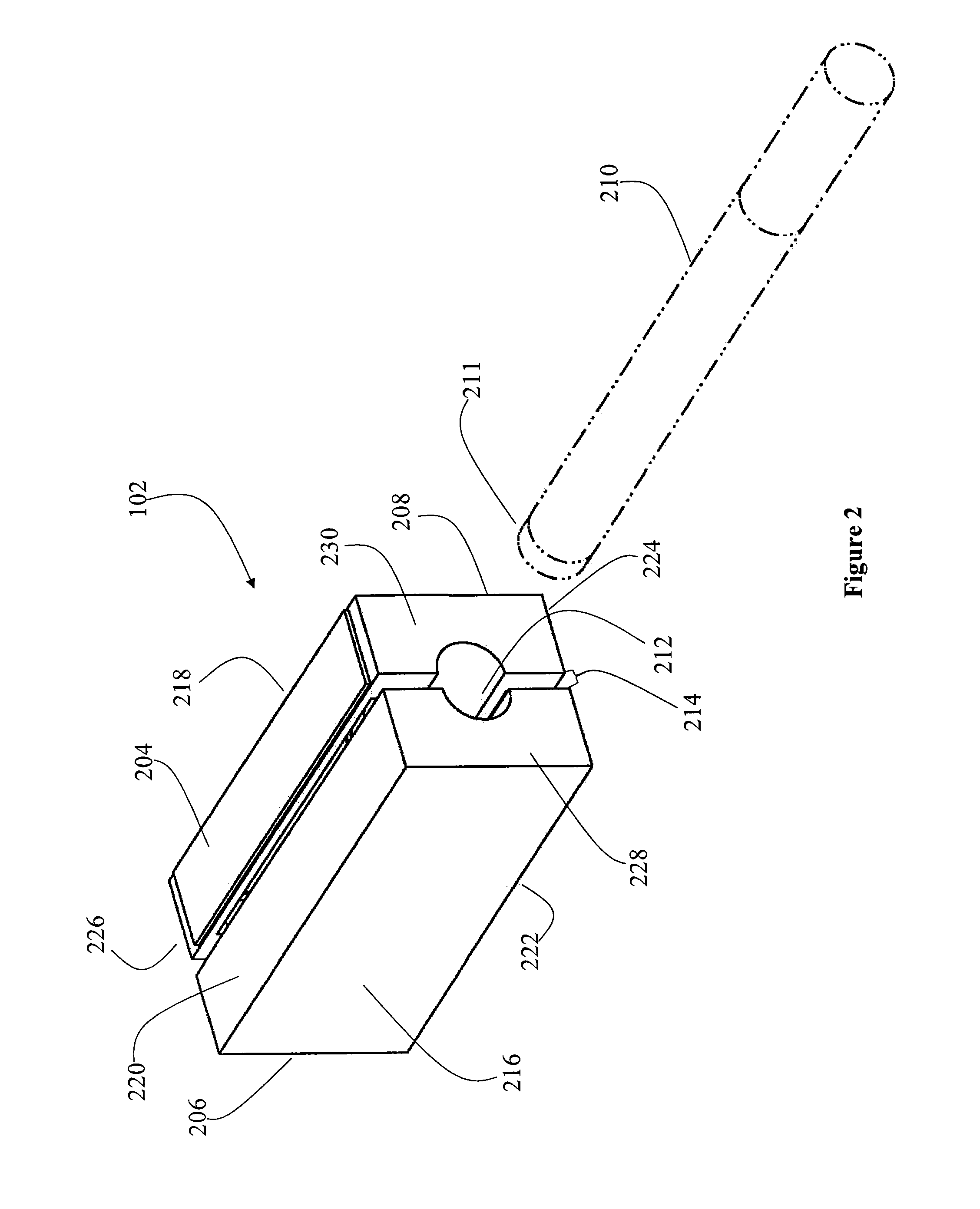 Lighting apparatus for tobacco-based products