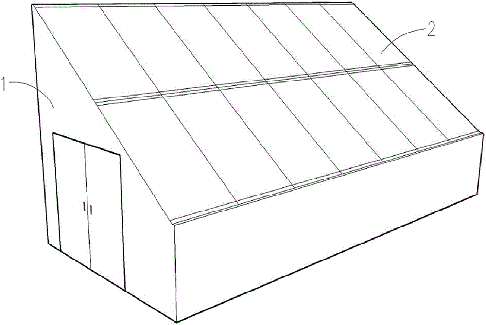 Overall mobile energy-saving drying room