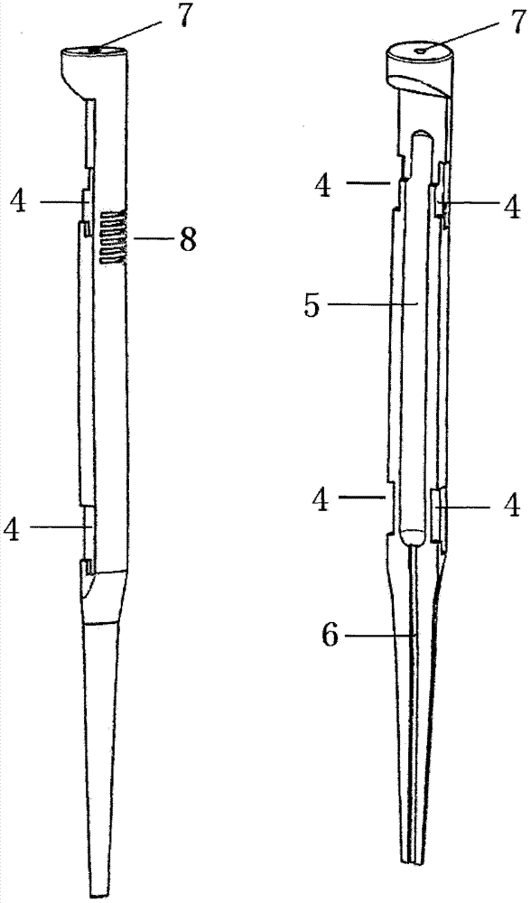 Needle holder for puncture of low temperature cryosurgery therapy system