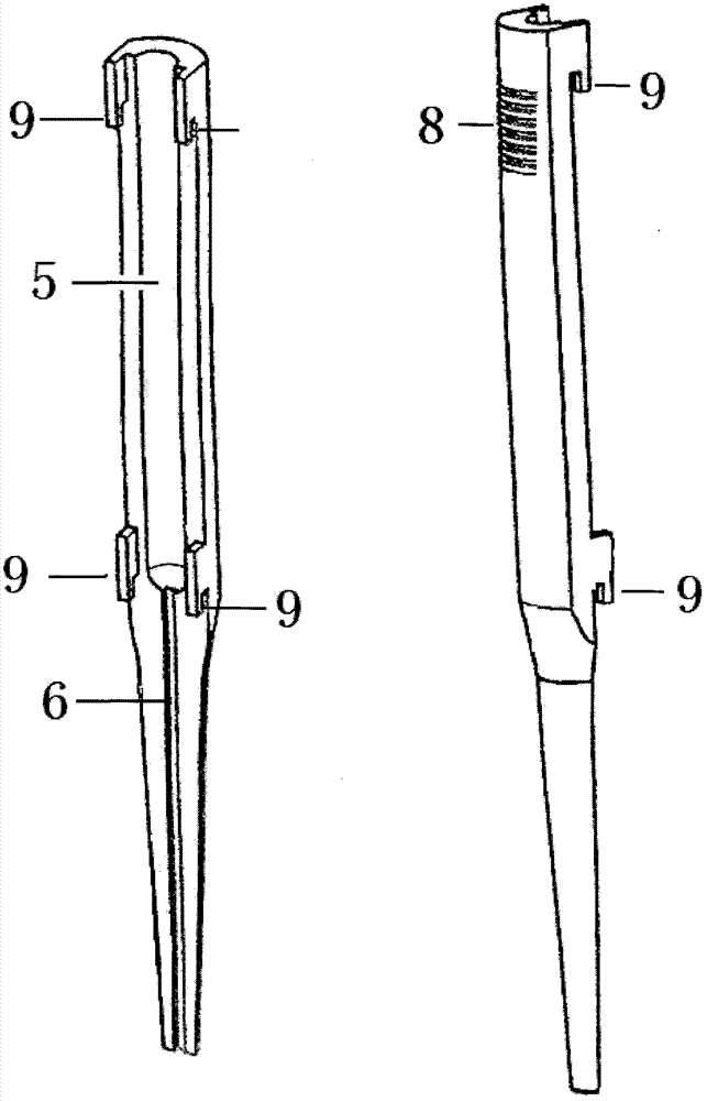 Needle holder for puncture of low temperature cryosurgery therapy system