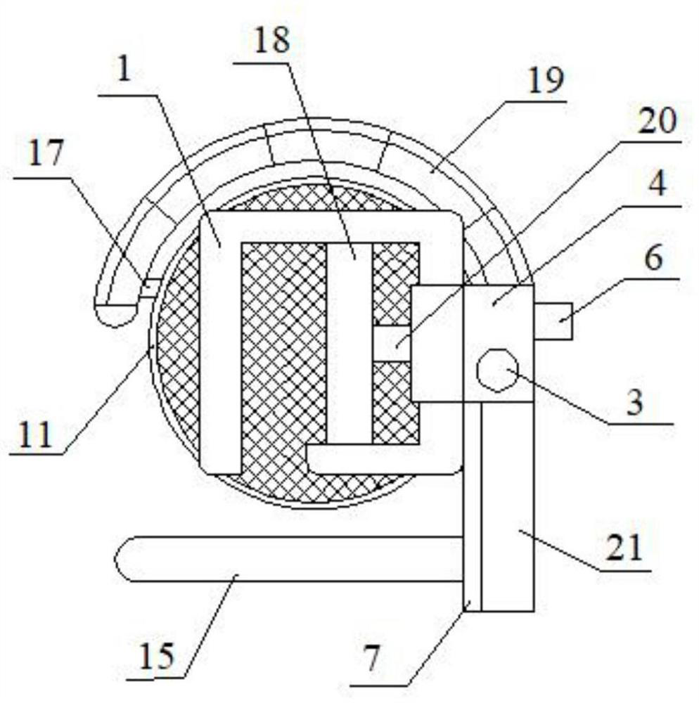 A modular intelligent fruit picking device with the function of measuring diameter