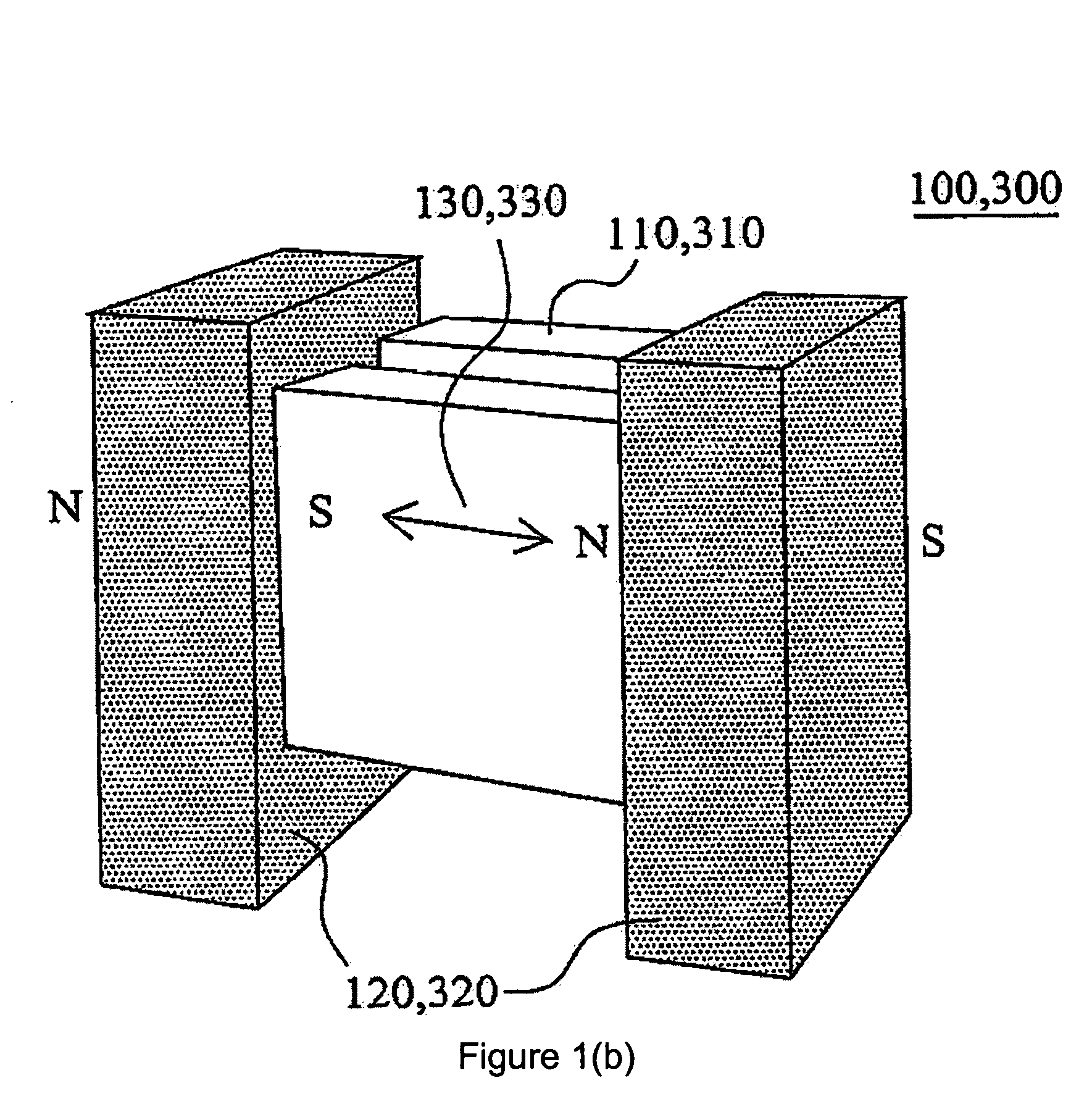 Tunable terahertz wavelength selector device using magnetically controlled birefringence of liquid crystals