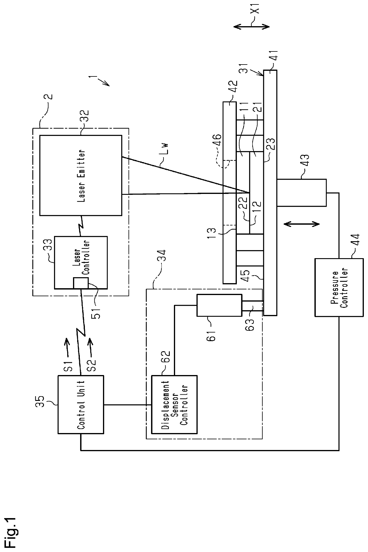 Laser welding apparatus and laser processing device