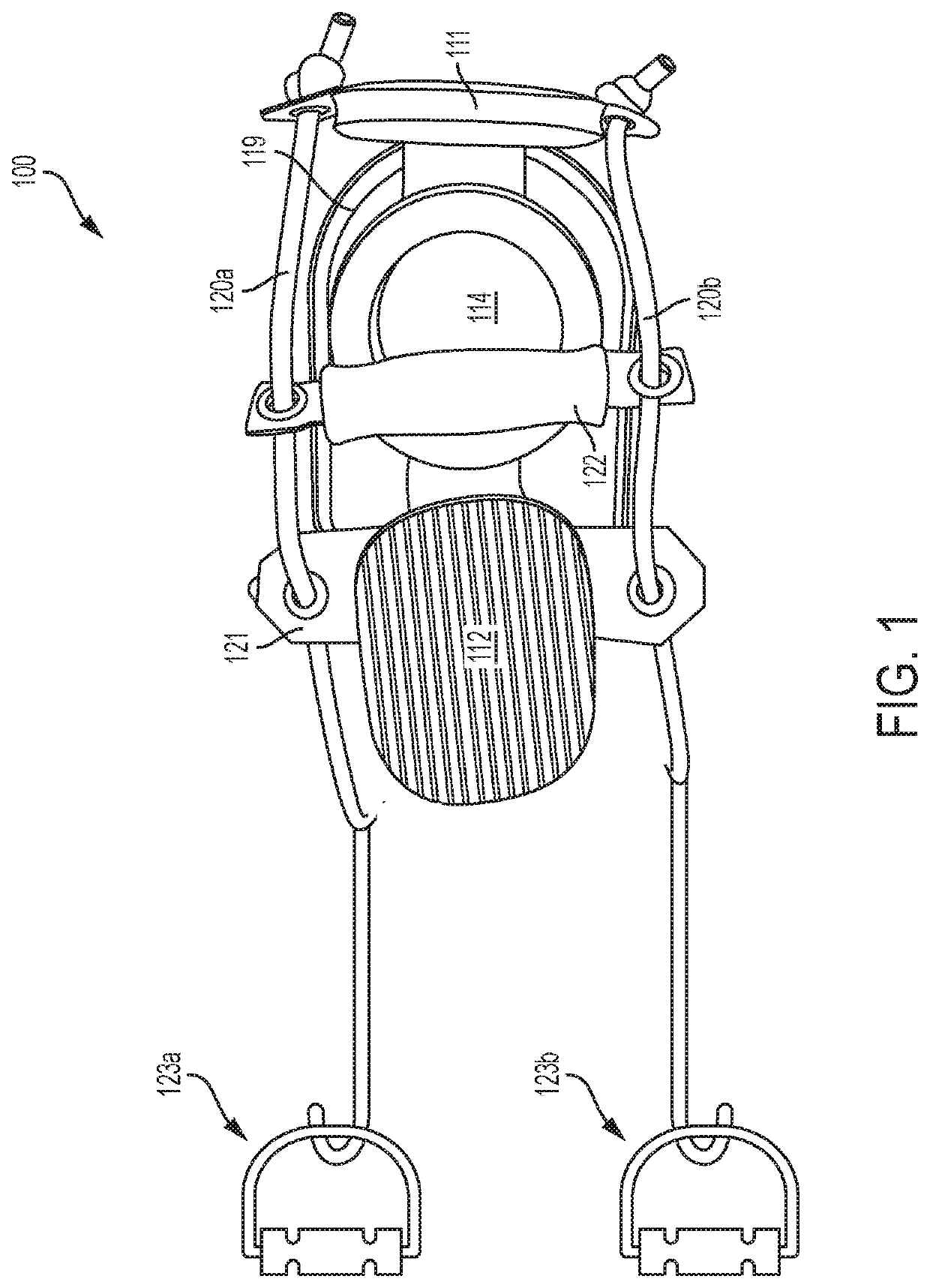Portable lower limb therapy device