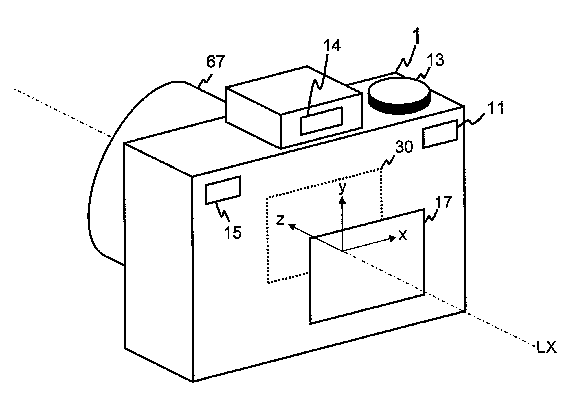 Dust removal apparatus of photographing apparatus