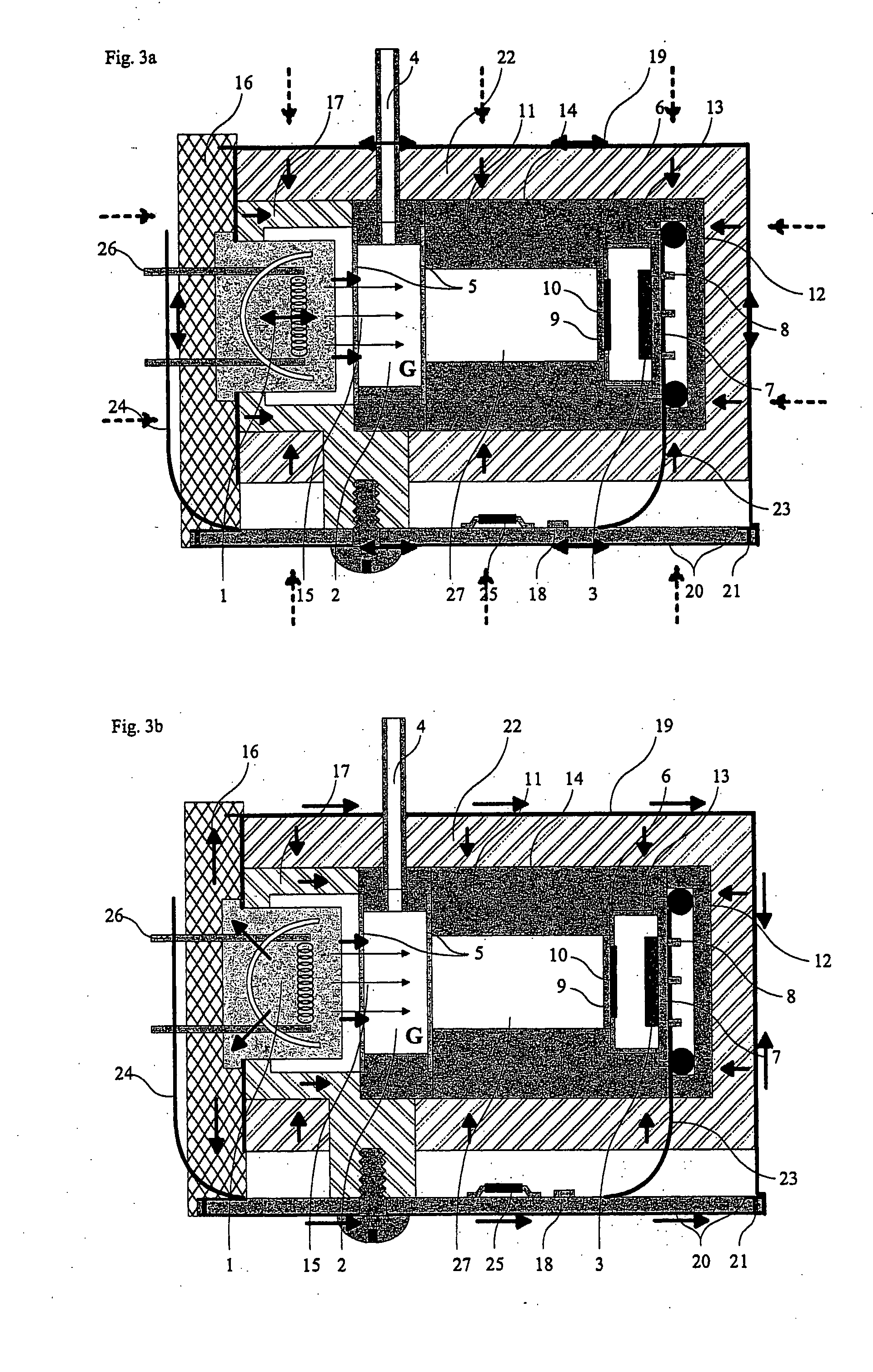 Method and apparatus for eliminating and compensating thermal transients in gas analyzer