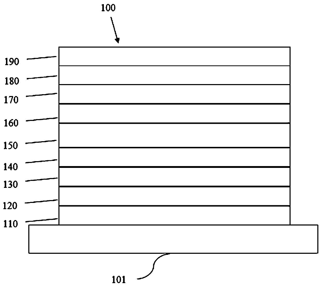 Organic electroluminescent material containing helicene structure, and electroluminescent device