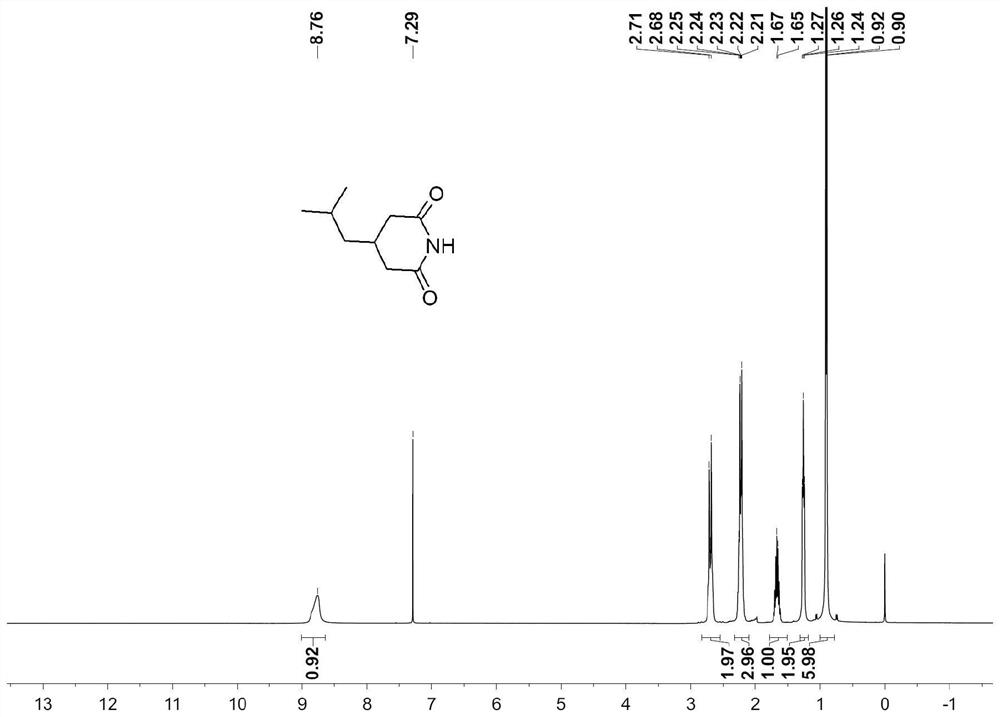 Preparation method of pregabalin intermediate