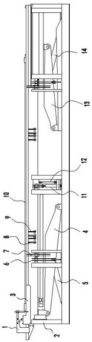 A special pipe string conveying device for vertical root workover equipment