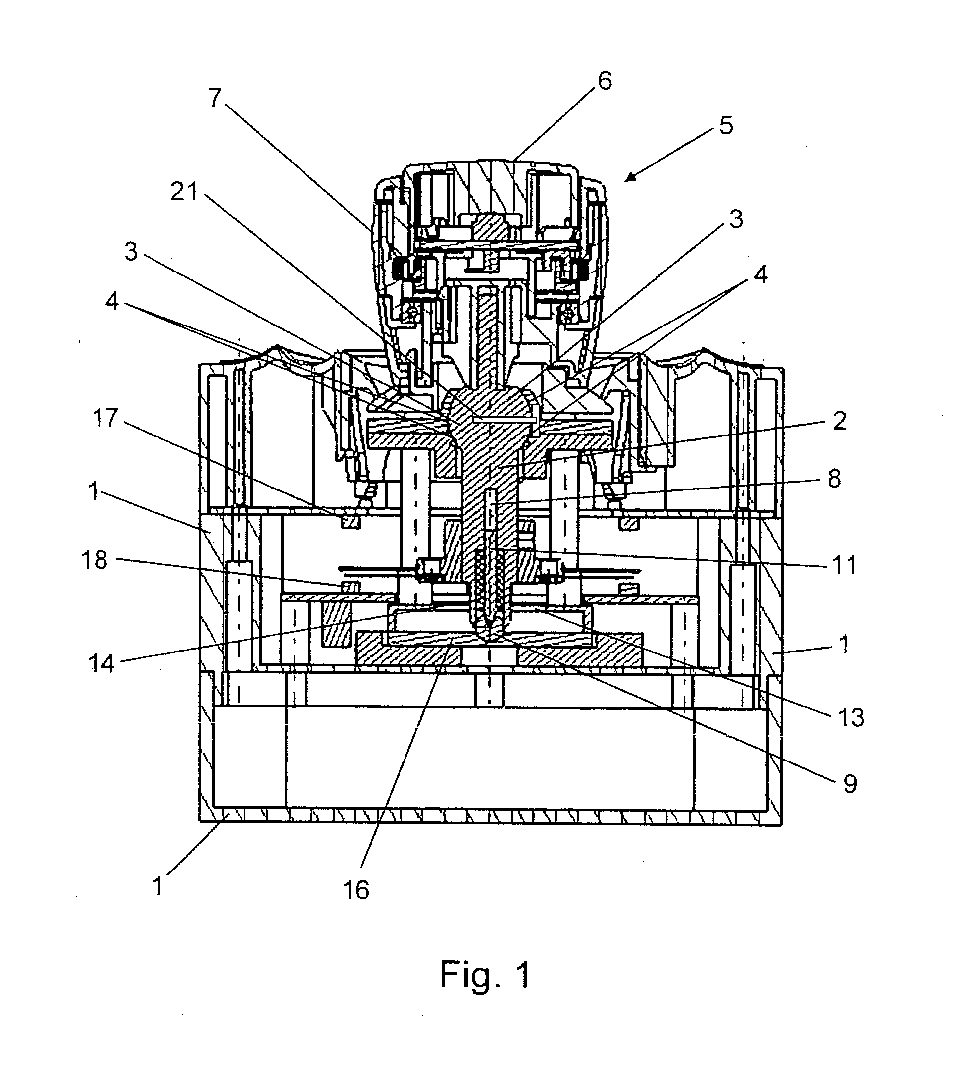 Multifunctional operating element