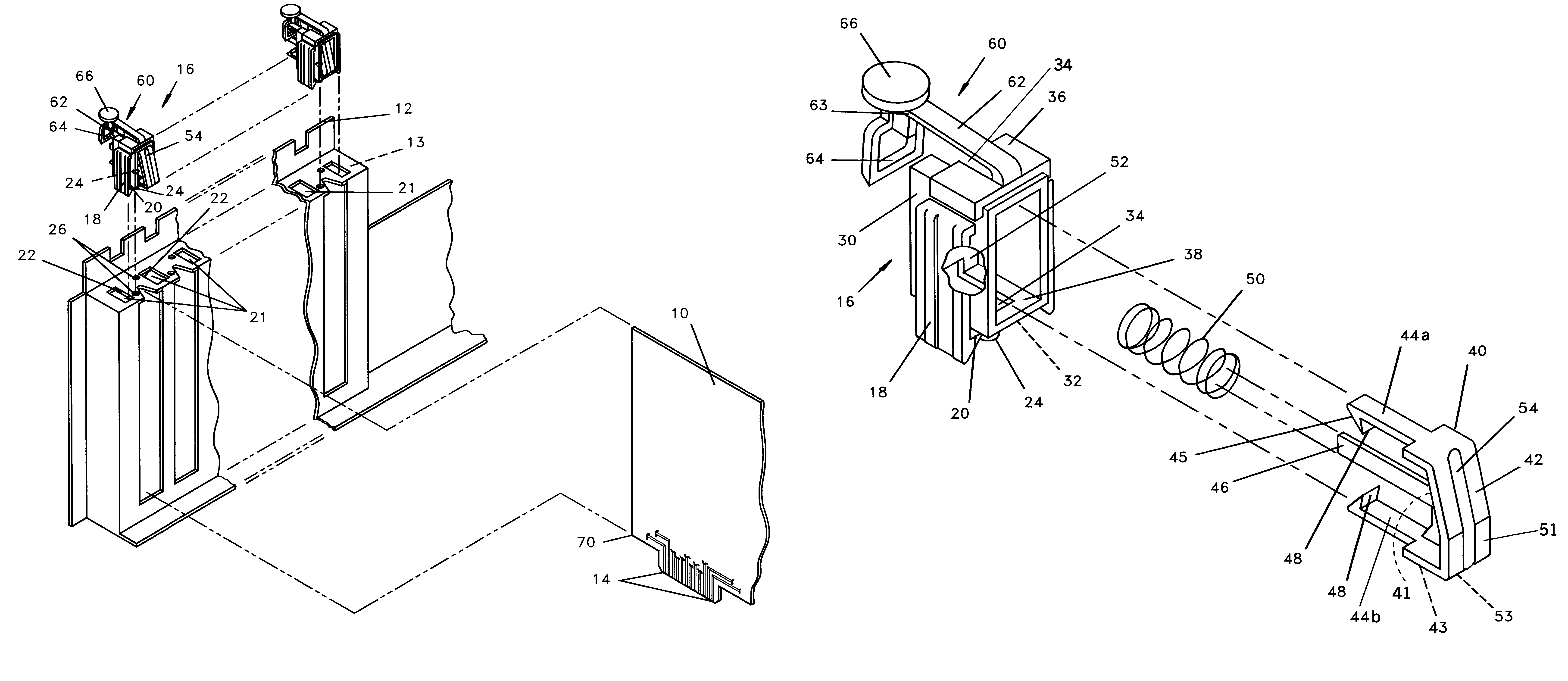 Computer expansion card latching and retention mechanism