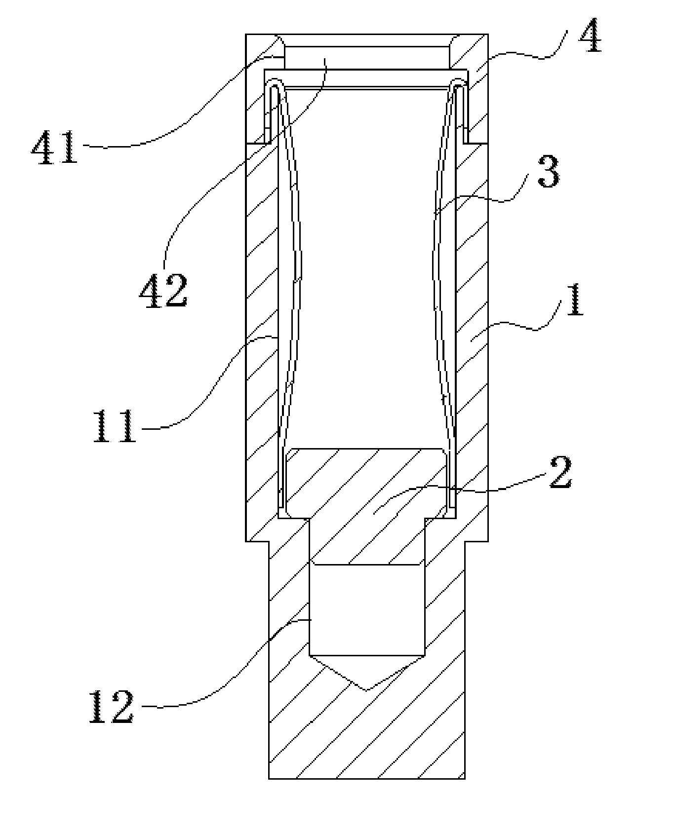 Line spring jack and its assembly method