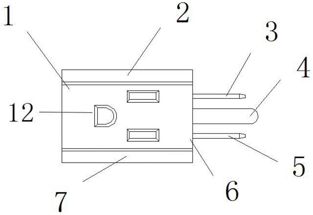 Plug with socket structure