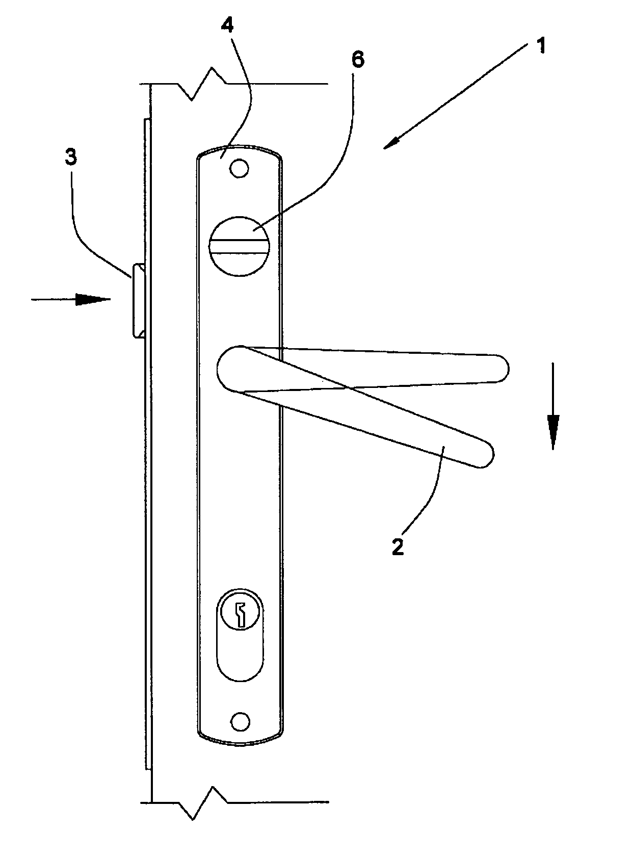 Handle blocking system