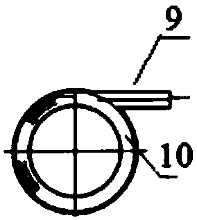 Compact vertical separating device based on novel separated outer barrel improvement method