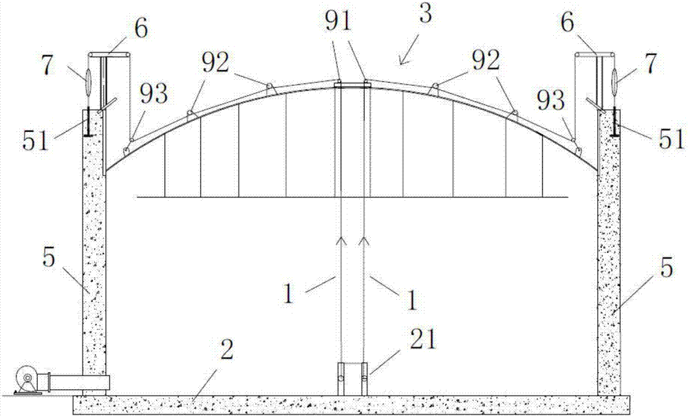 Method for adjusting tension of balance steel wire ropes of LNG storage tank dome